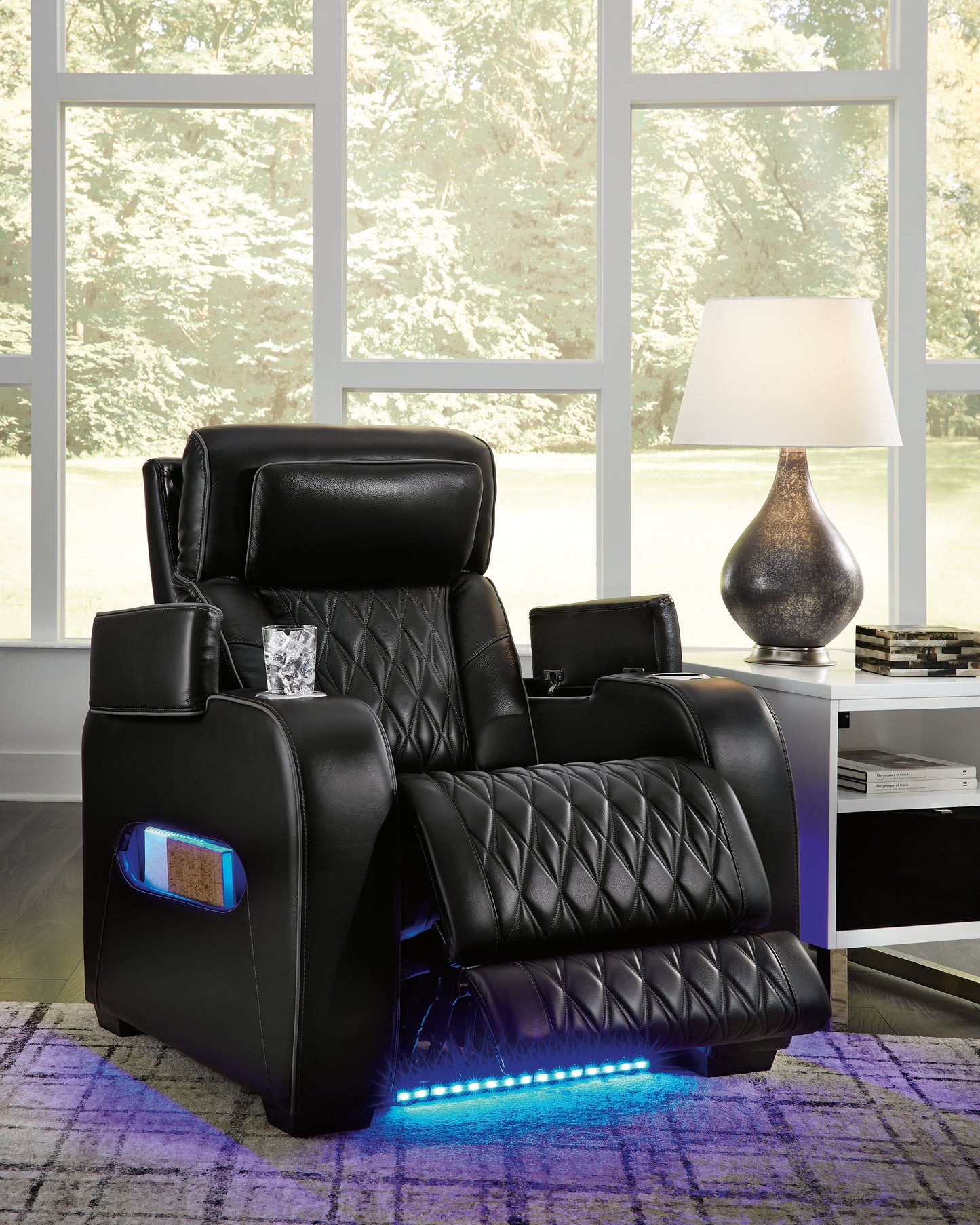 Boyington Black Power Recliner - U2710613 - Luna Furniture - Dallas Store