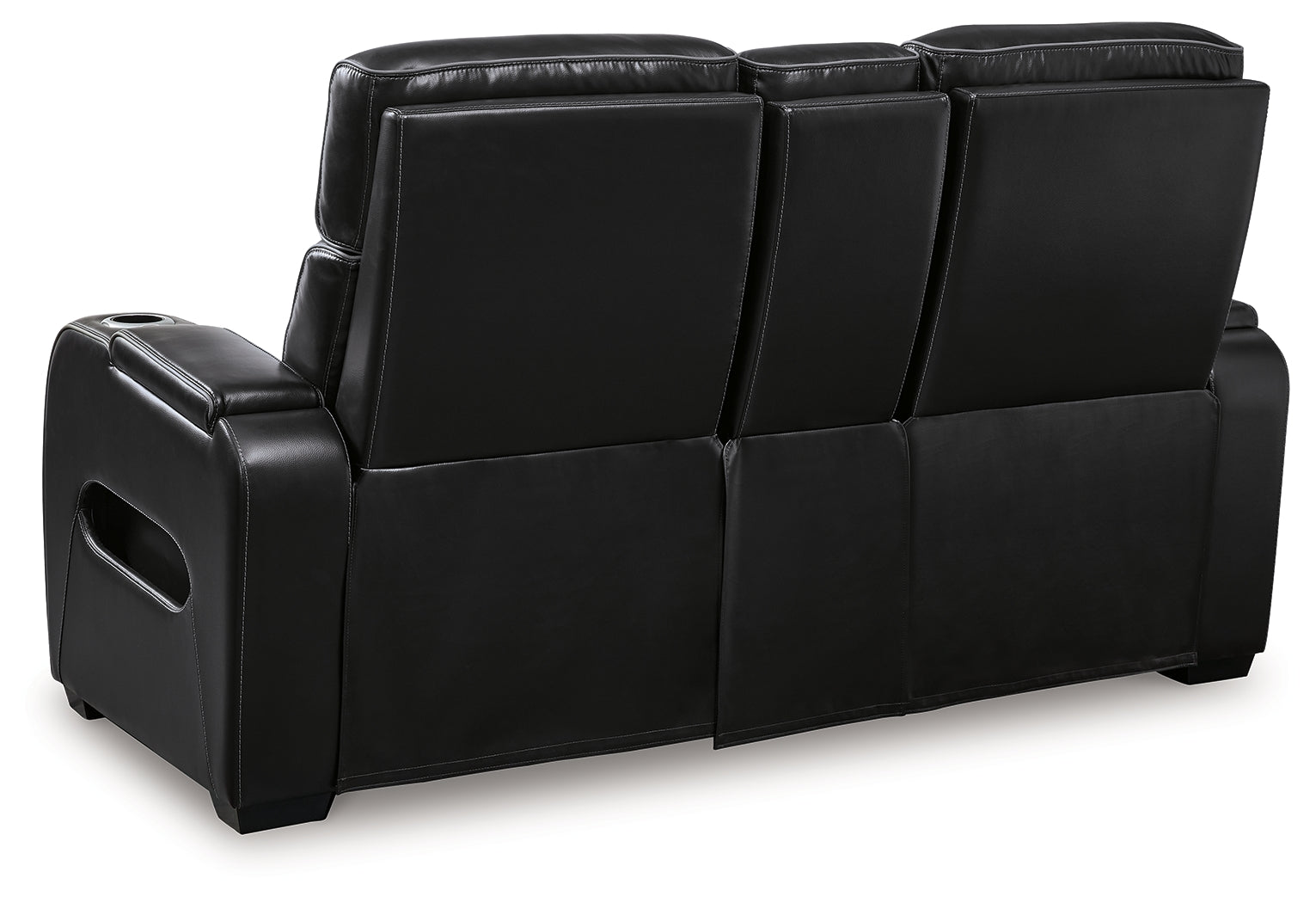 Boyington Black Power Reclining Loveseat with Console - U2710618 - Luna Furniture - Dallas Store