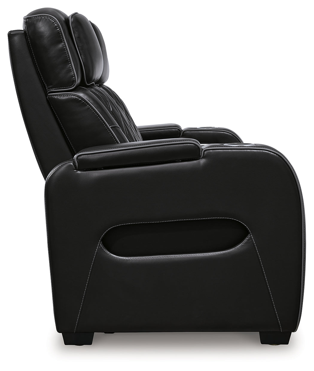 Boyington Black Power Reclining Sofa - U2710615 - Luna Furniture - Dallas Store