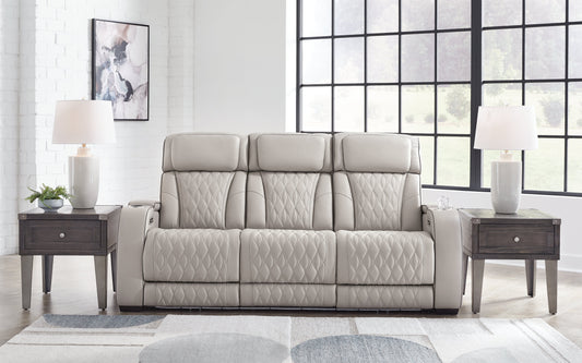 Boyington Gray Power Reclining Sofa - U2710515 - Luna Furniture - Dallas Store