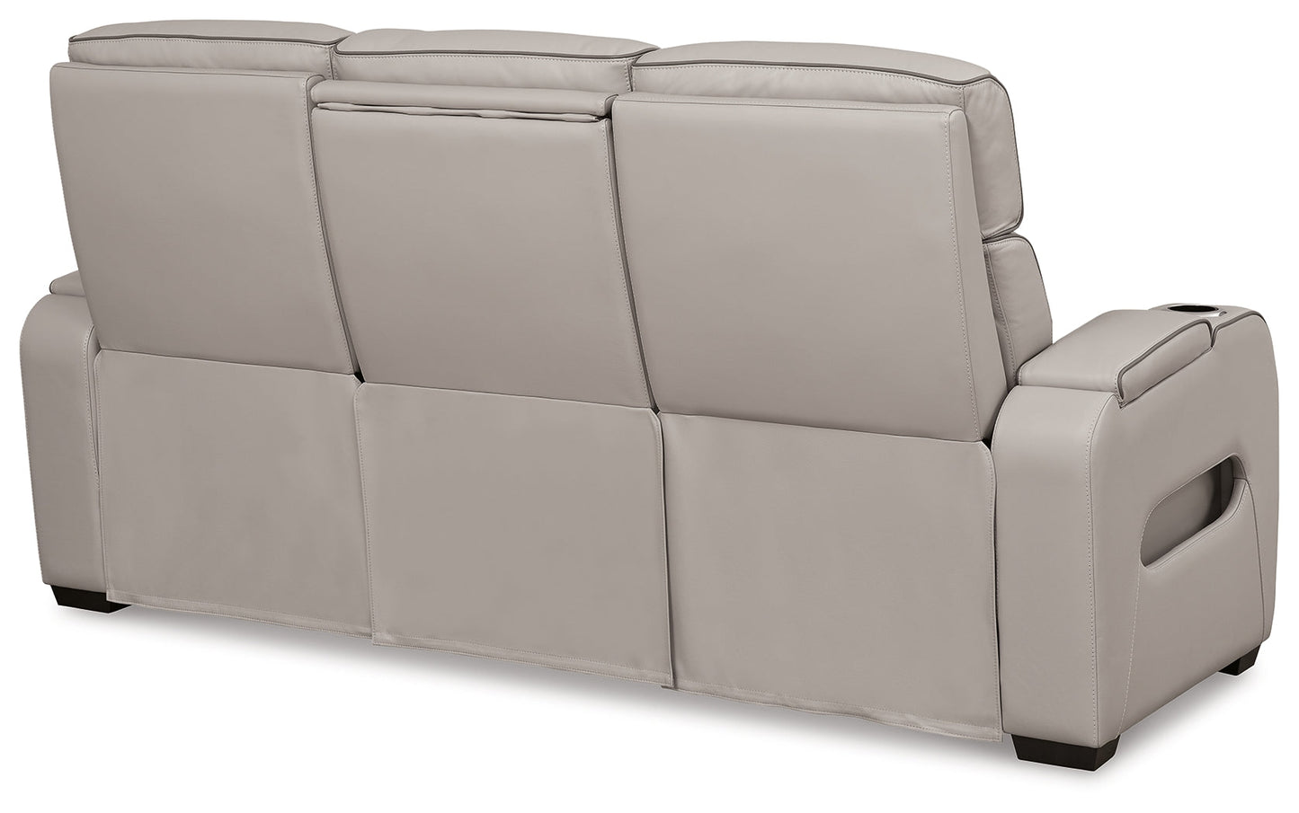 Boyington Gray Power Reclining Sofa - U2710515 - Luna Furniture - Dallas Store