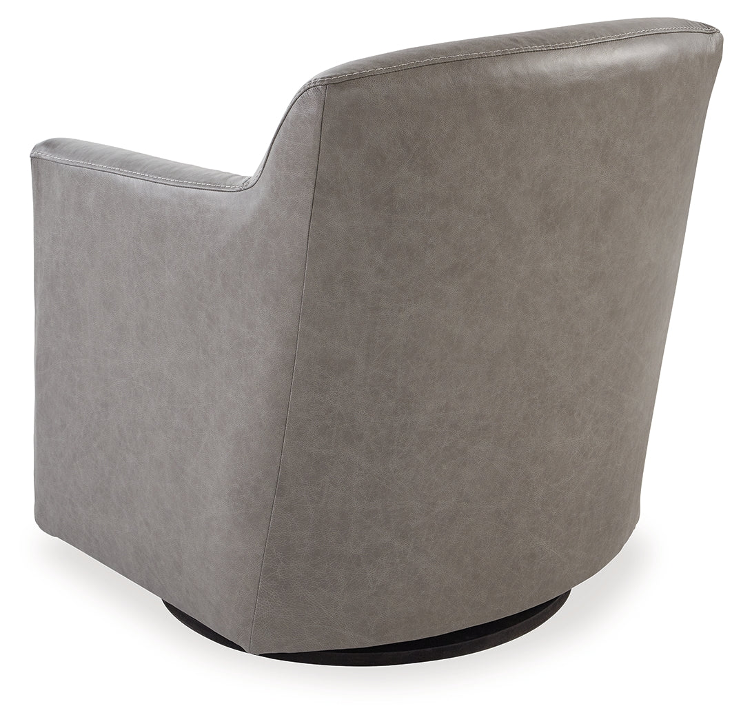Bradney Fossil Swivel Accent Chair - A3000324 - Luna Furniture - Dallas Store