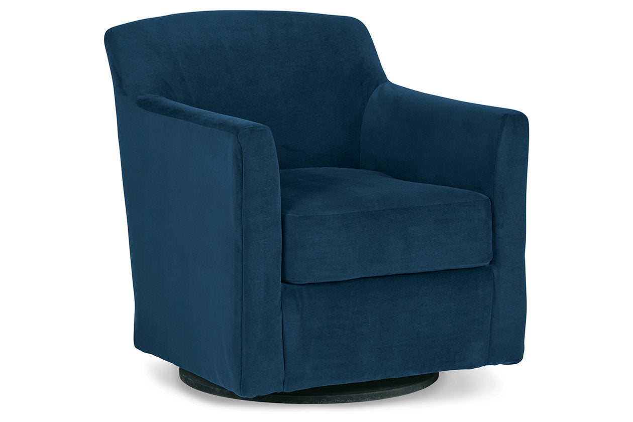 Bradney Ink Swivel Accent Chair - A3000602 - Luna Furniture - Dallas Store