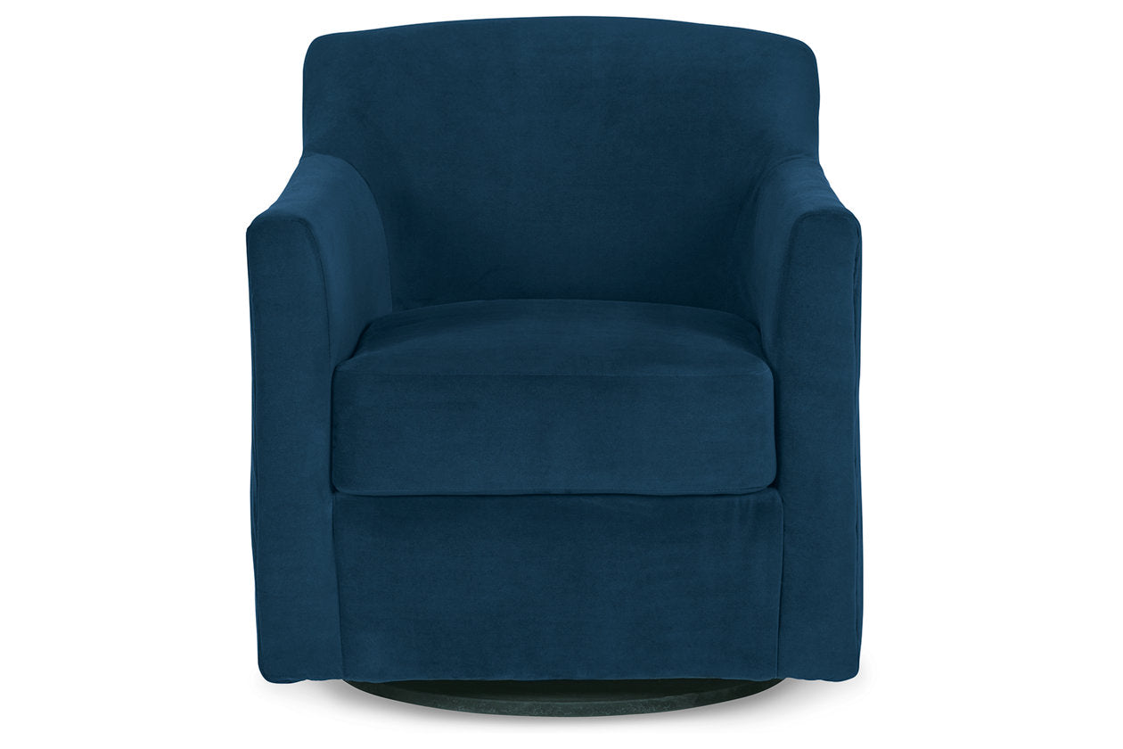 Bradney Ink Swivel Accent Chair - A3000602 - Luna Furniture - Dallas Store