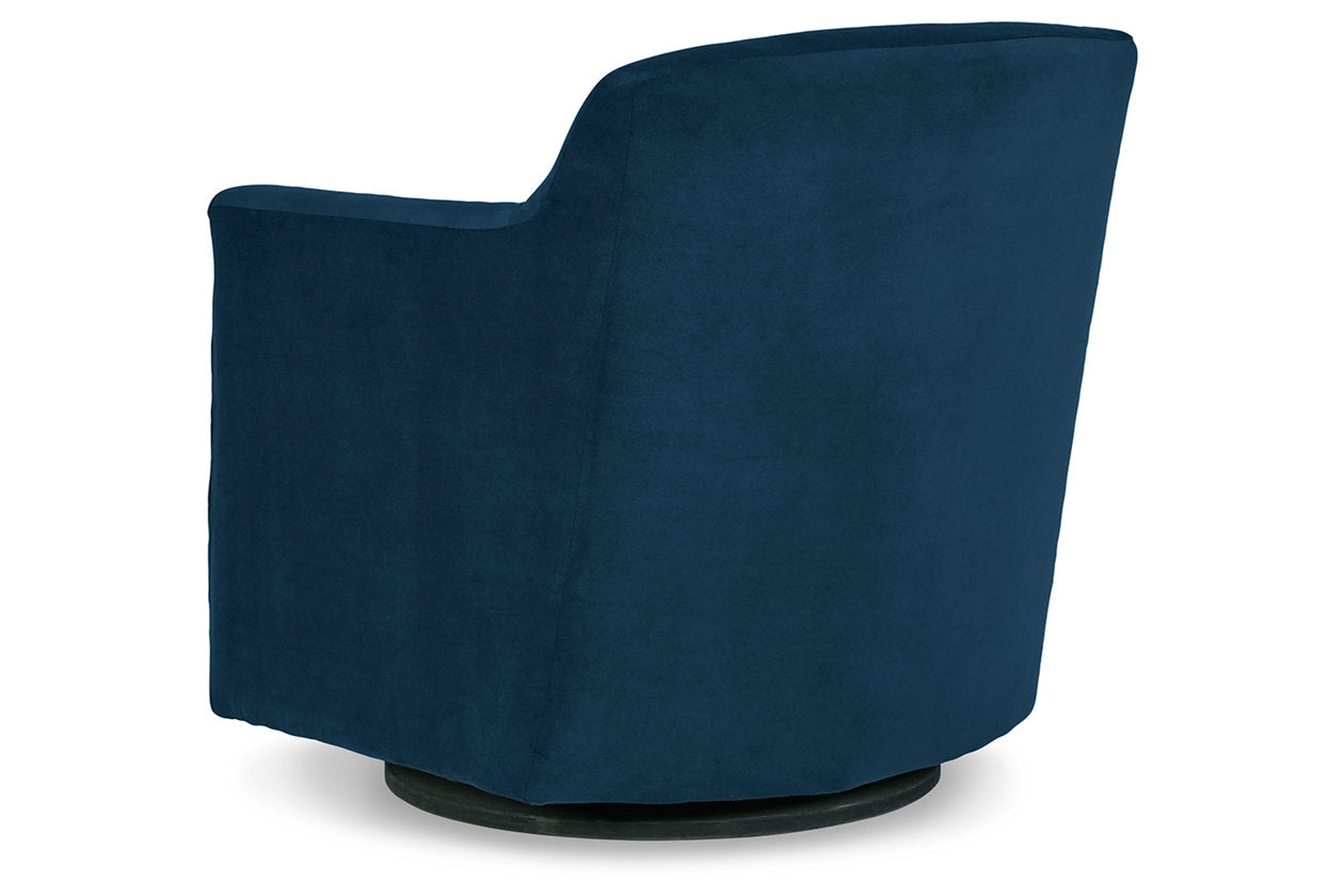 Bradney Ink Swivel Accent Chair - A3000602 - Luna Furniture - Dallas Store