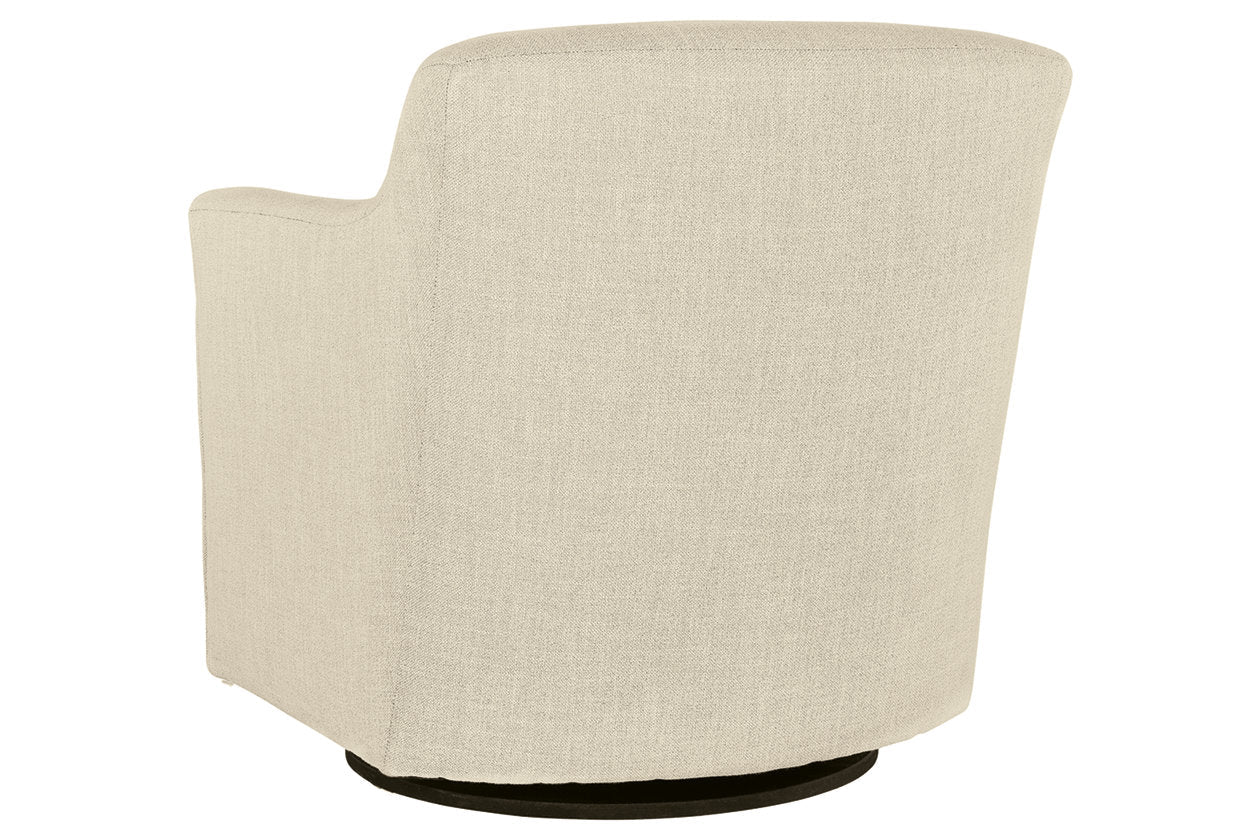 Bradney Linen Swivel Accent Chair - A3000325 - Luna Furniture - Dallas Store