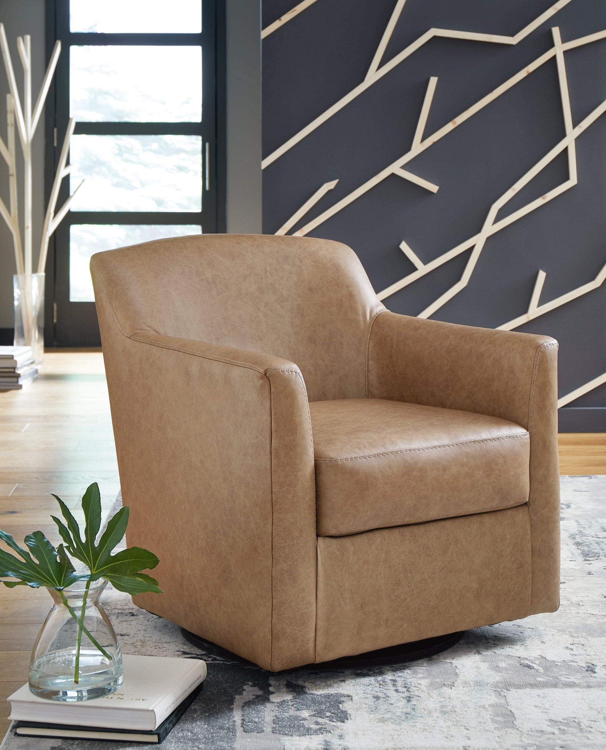 Bradney Tumbleweed Swivel Accent Chair - A3000323 - Luna Furniture - Dallas Store