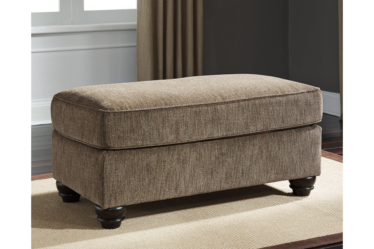 Braemar Brown Ottoman - 4090114 - Luna Furniture - Dallas Store