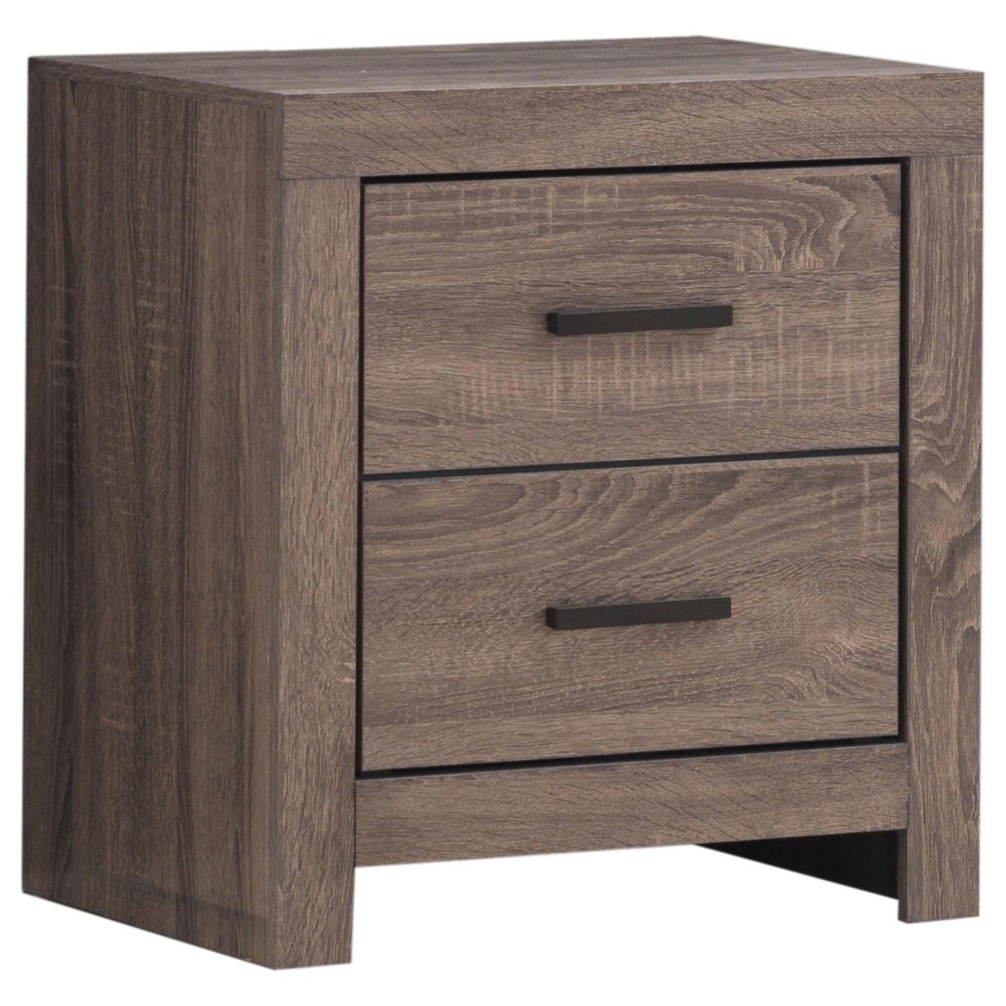 Brantford 2-Drawer Nightstand Barrel Oak - 207042 - Luna Furniture - Dallas Store
