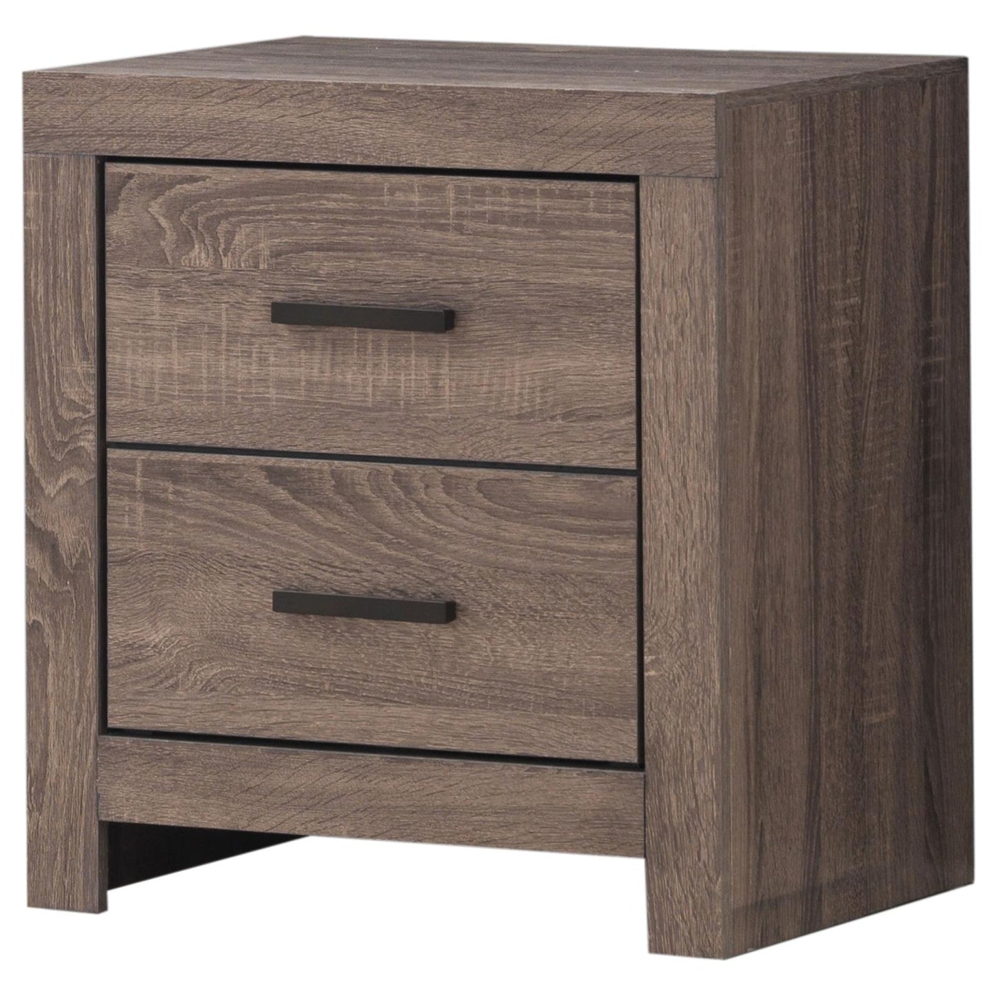 Brantford 2-Drawer Nightstand Barrel Oak - 207042 - Luna Furniture - Dallas Store