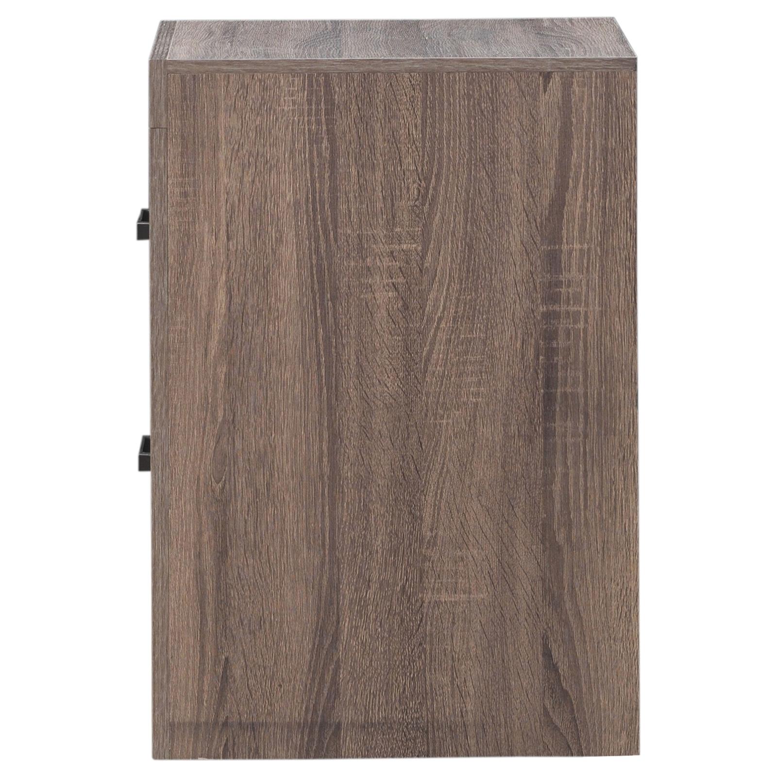 Brantford 2-Drawer Nightstand Barrel Oak - 207042 - Luna Furniture - Dallas Store