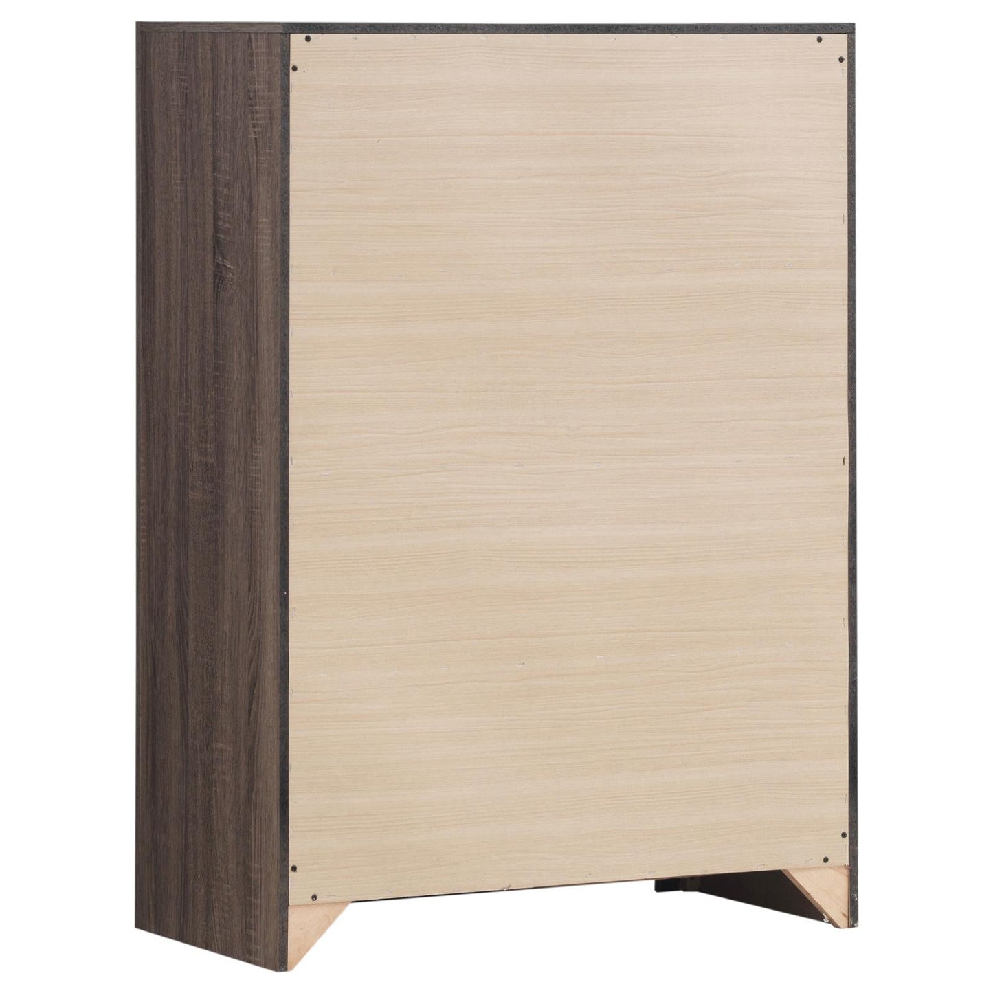 Brantford Barrel Oak 4-Drawer Chest - 207045 - Luna Furniture - Dallas Store