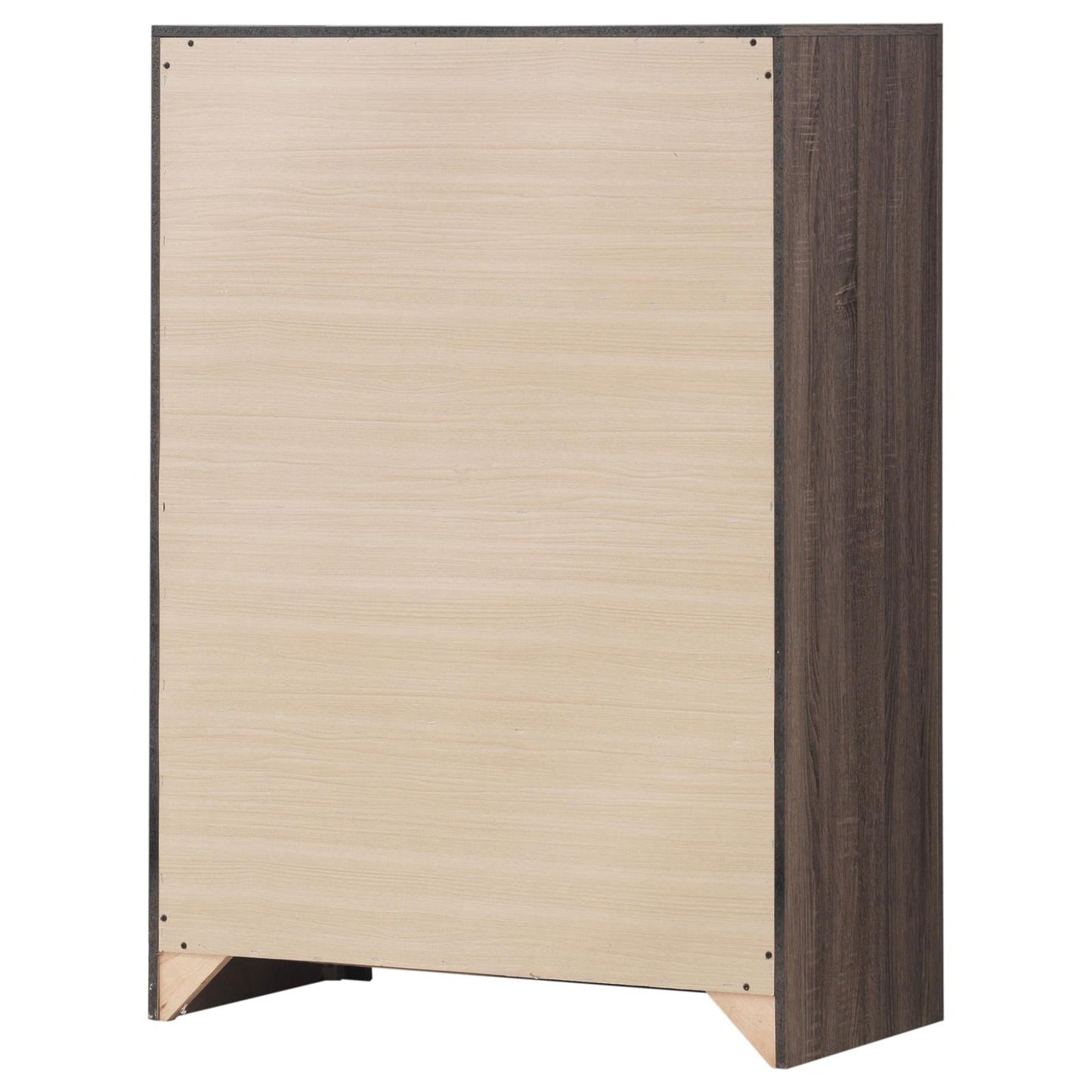 Brantford Barrel Oak 4-Drawer Chest - 207045 - Luna Furniture - Dallas Store