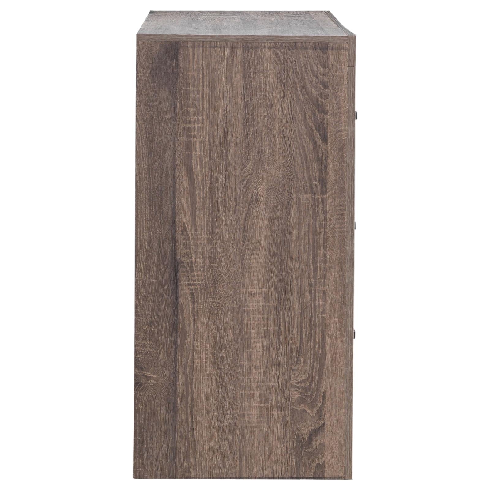 Brantford Barrel Oak 6-Drawer Dresser - 207043 - Luna Furniture - Dallas Store