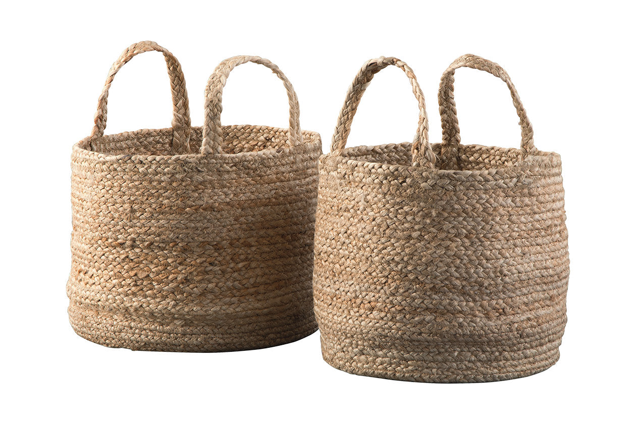 Brayton Natural Basket, Set of 2 - A2000094 - Luna Furniture - Dallas Store