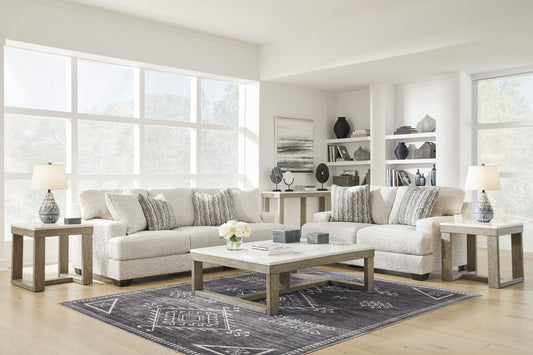 Brebryan Flannel Living Room Set - SET | 3440138 | 3440135 - Luna Furniture - Dallas Store