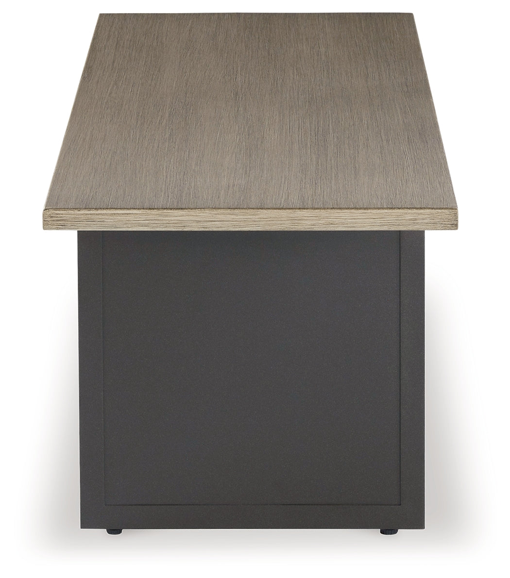 Bree Zee Brown Outdoor End Table - P160-703 - Luna Furniture - Dallas Store