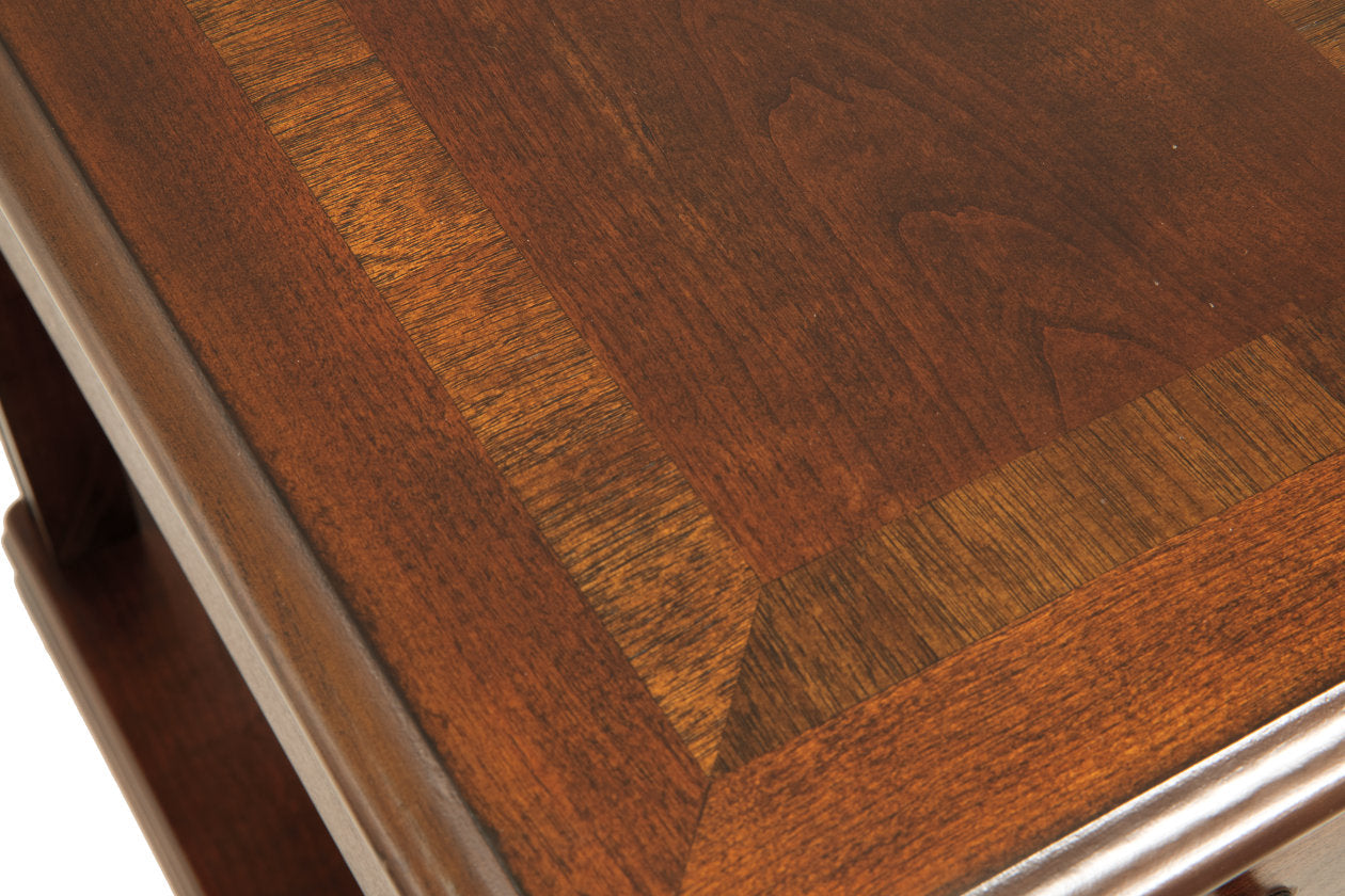Breegin Brown Chairside End Table - T007-527 - Luna Furniture - Dallas Store