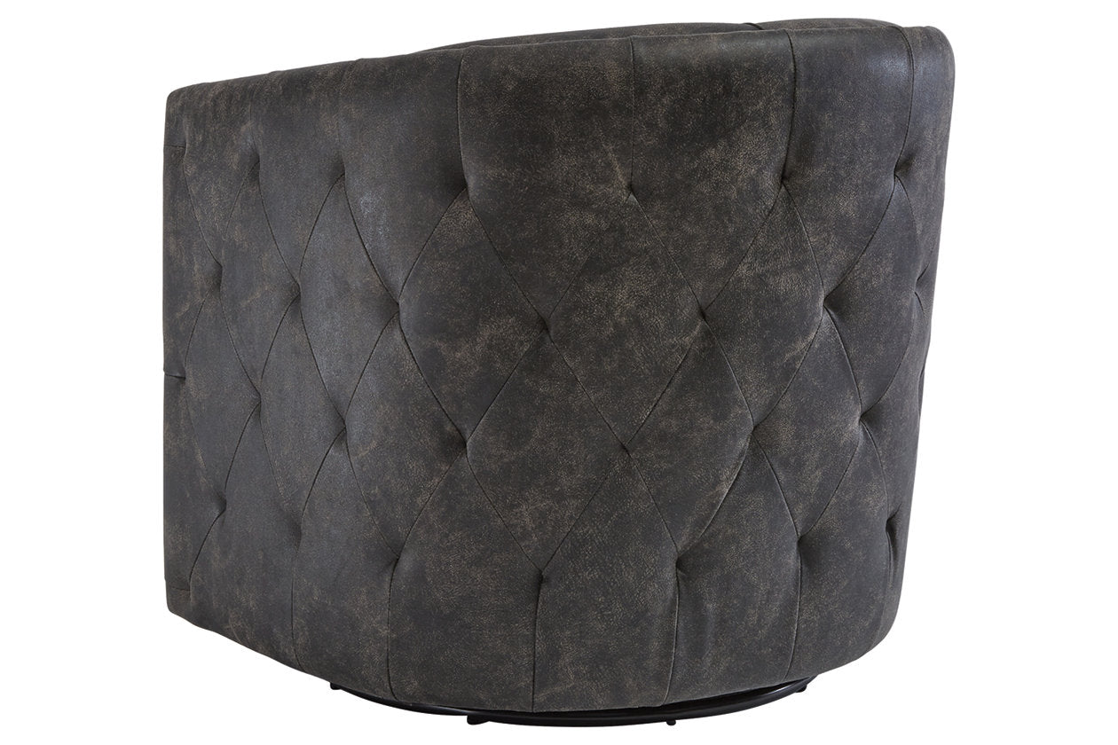 Brentlow Distressed Black Accent Chair - A3000202 - Luna Furniture - Dallas Store