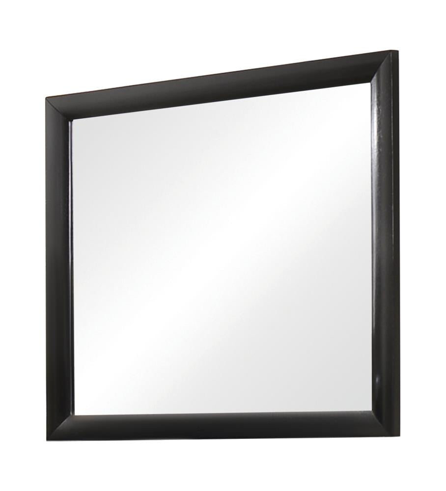Briana Black Rectangle Dresser Mirror - 200704 - Luna Furniture - Dallas Store