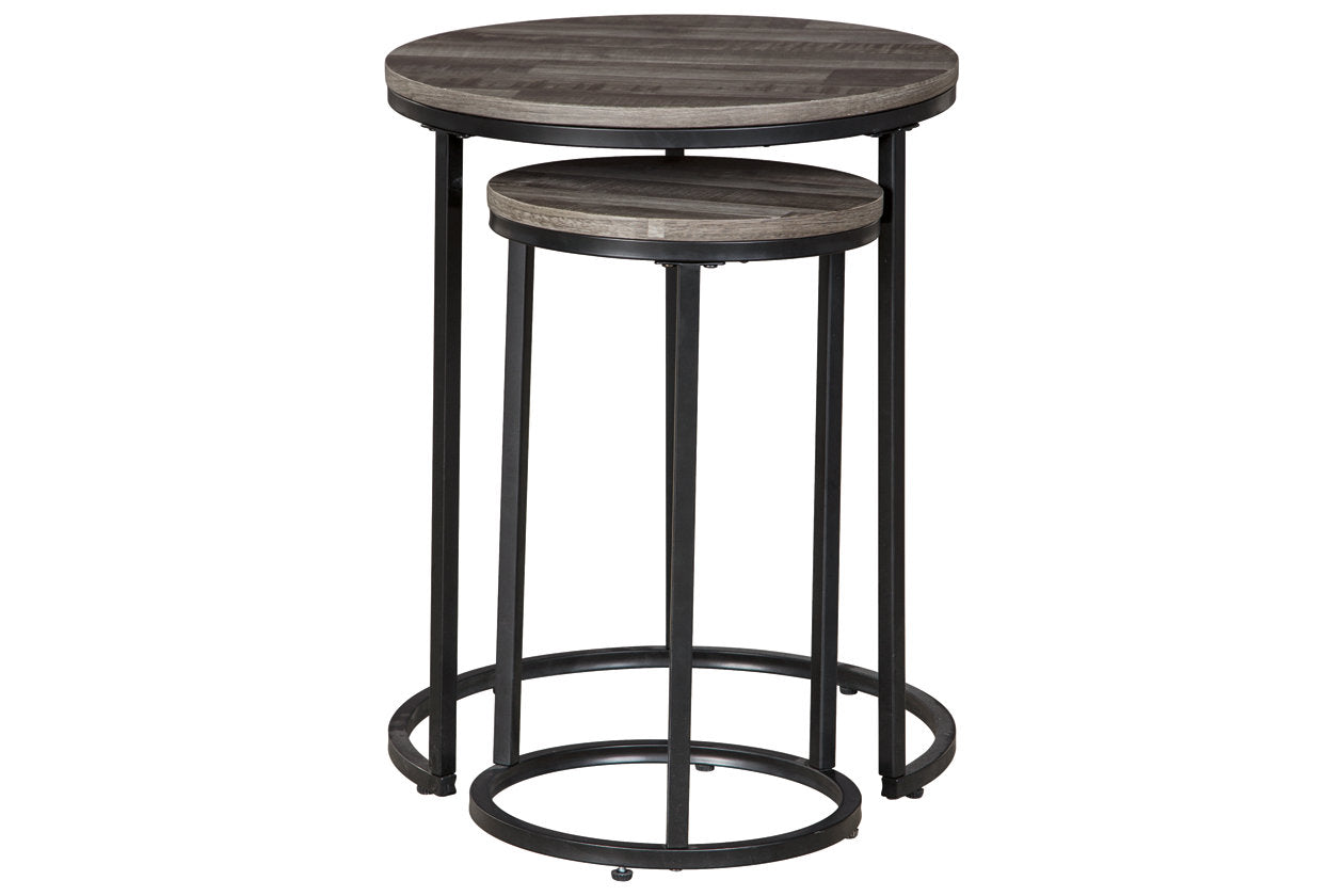 Briarsboro Black/Gray Accent Table, Set of 2 - A4000231 - Luna Furniture - Dallas Store