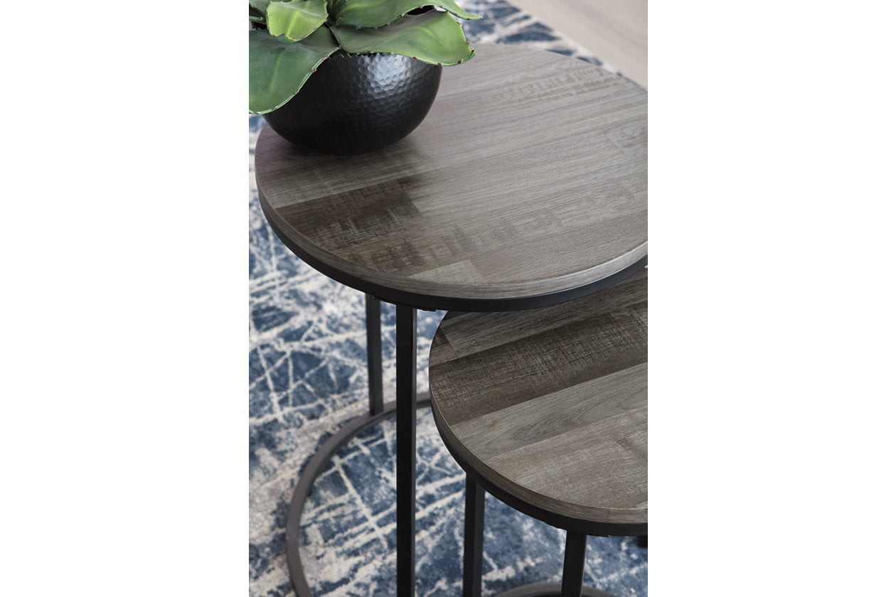 Briarsboro Black/Gray Accent Table, Set of 2 - A4000231 - Luna Furniture - Dallas Store