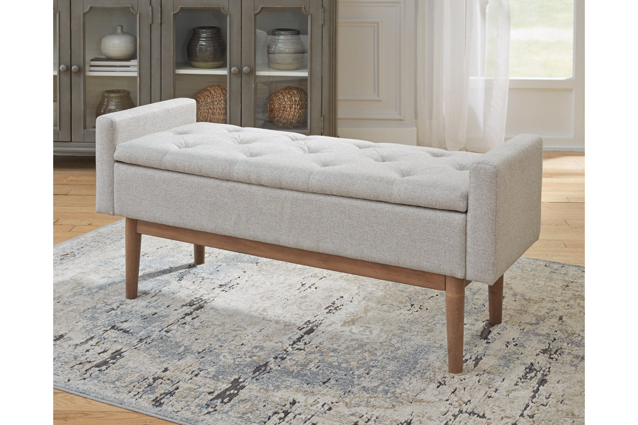 Briarson Beige/Brown Storage Bench - A3000247 - Luna Furniture - Dallas Store