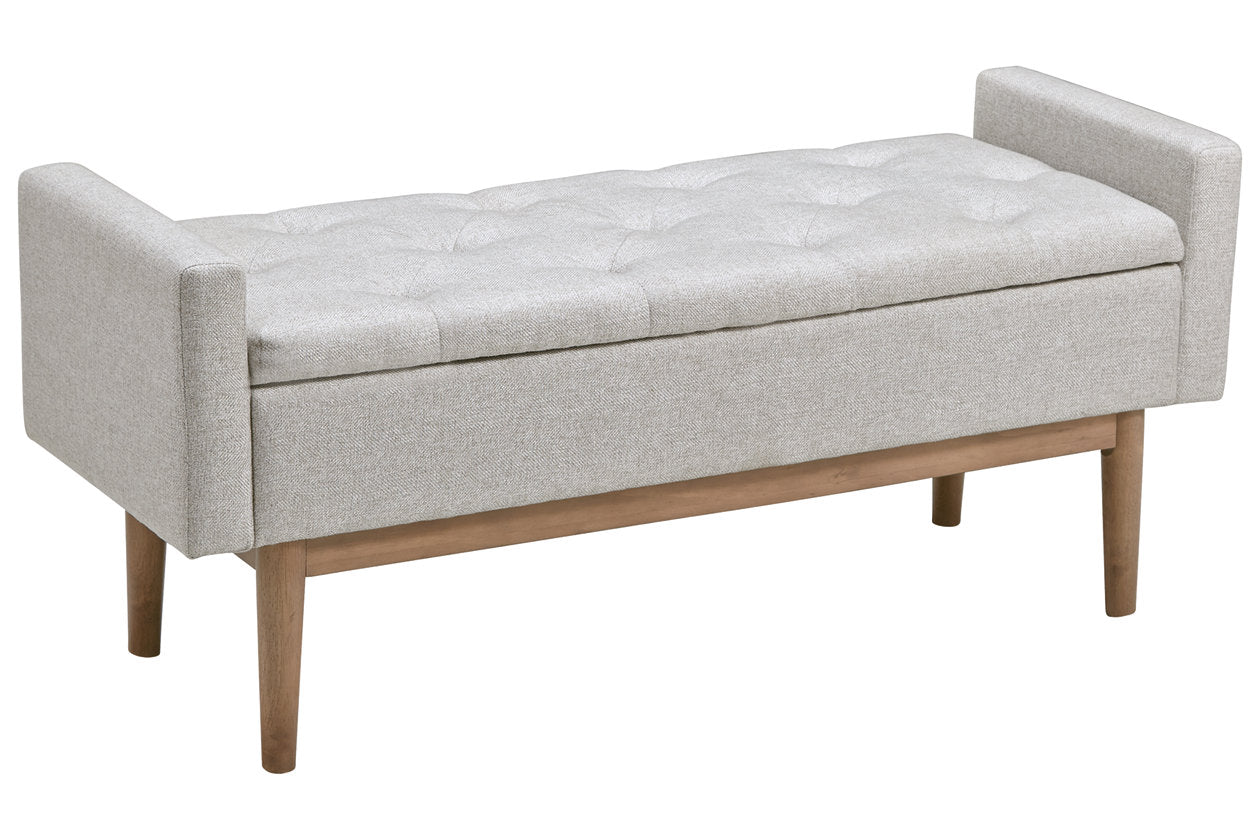 Briarson Beige/Brown Storage Bench - A3000247 - Luna Furniture - Dallas Store