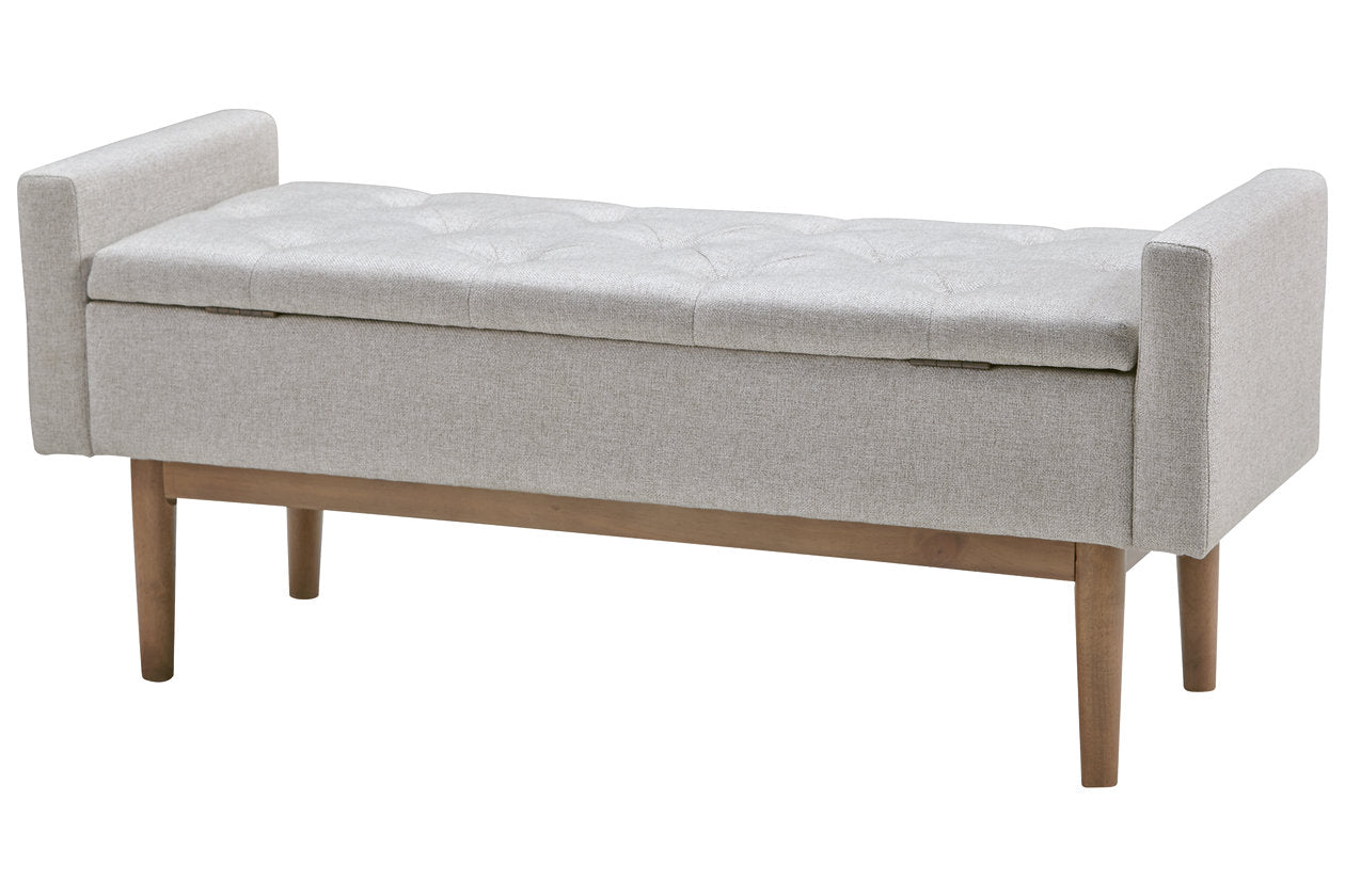 Briarson Beige/Brown Storage Bench - A3000247 - Luna Furniture - Dallas Store