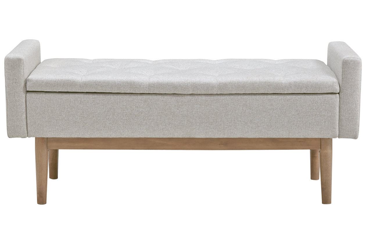 Briarson Beige/Brown Storage Bench - A3000247 - Luna Furniture - Dallas Store