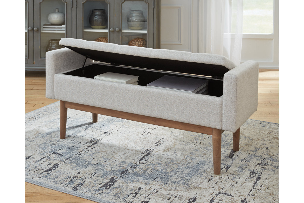Briarson Beige/Brown Storage Bench - A3000247 - Luna Furniture - Dallas Store