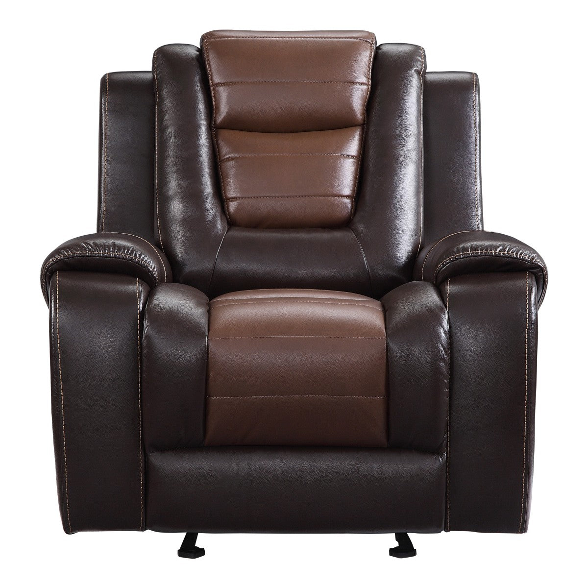 Briscoe Brown Double Reclining Living Room Set - SET | 9470BR-1 | 9470BR-2 | 9470BR-3 - Luna Furniture - Dallas Store