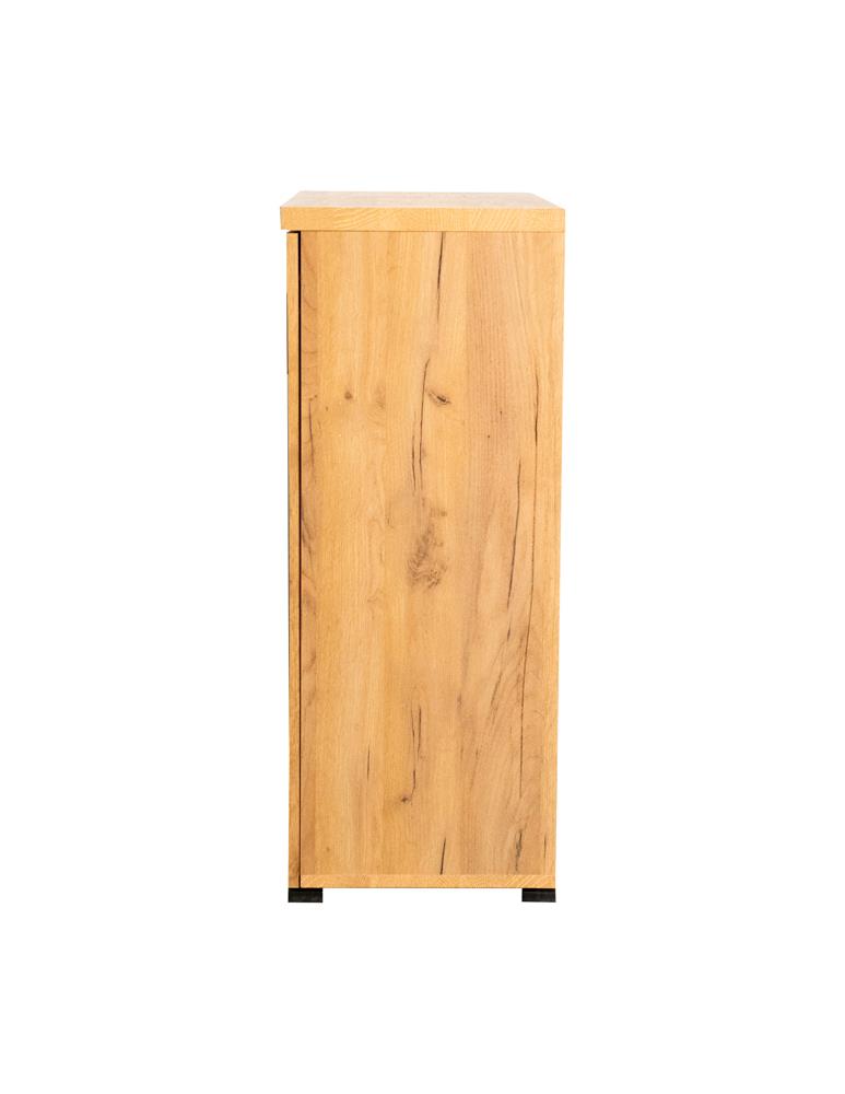 Bristol Golden Oak Metal Mesh Door Accent Cabinet - 951107 - Luna Furniture - Dallas Store