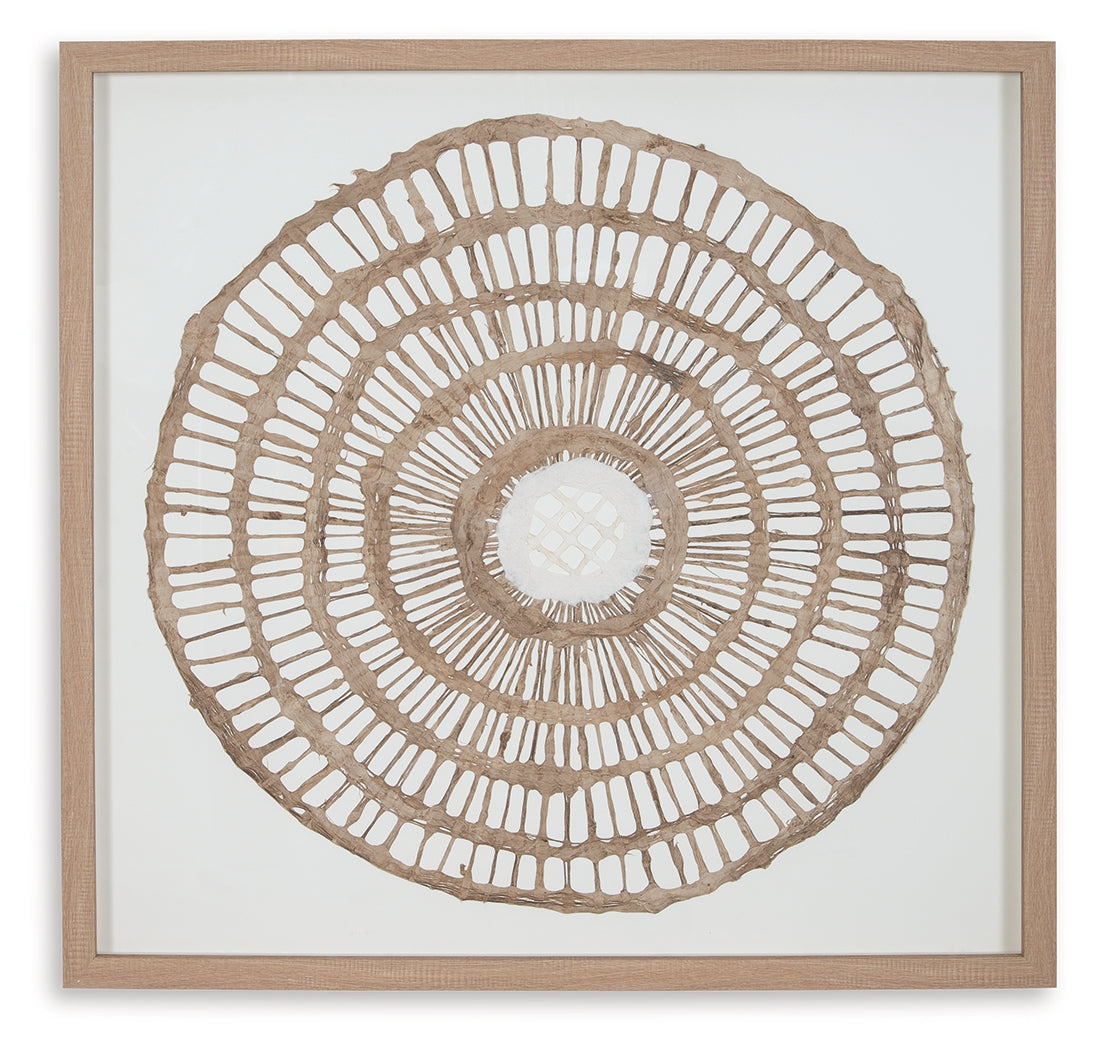 Brockham Brown Wall Decor - A8010304 - Luna Furniture - Dallas Store