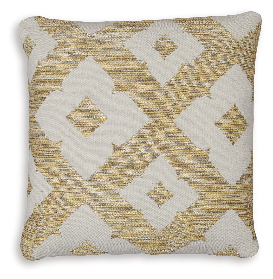 Brockner Next-Gen Nuvella Brown/Yellow Pillow (Set of 4) - A1900009 - Luna Furniture - Dallas Store
