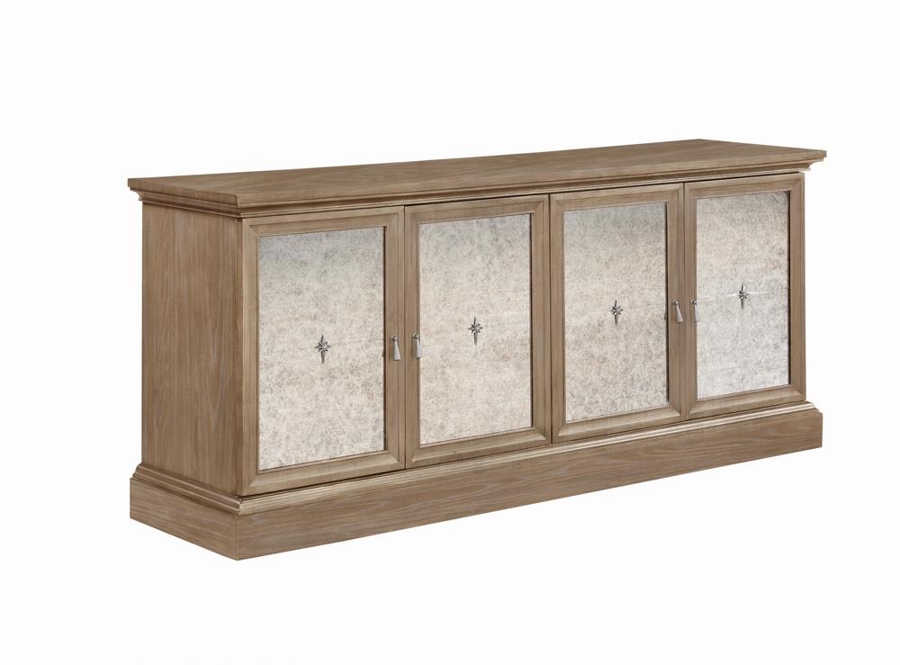 Brockway Cove 4-Door Server Barley Brown - 110295 - Luna Furniture - Dallas Store