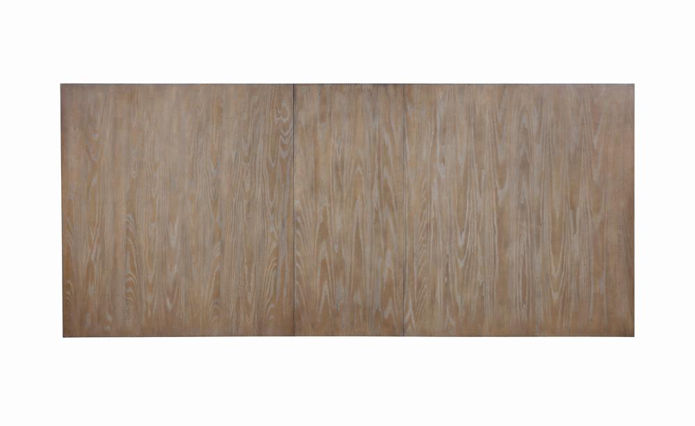 Brockway Cove Barley Brown Trestle Dining Table - 110291 - Luna Furniture - Dallas Store