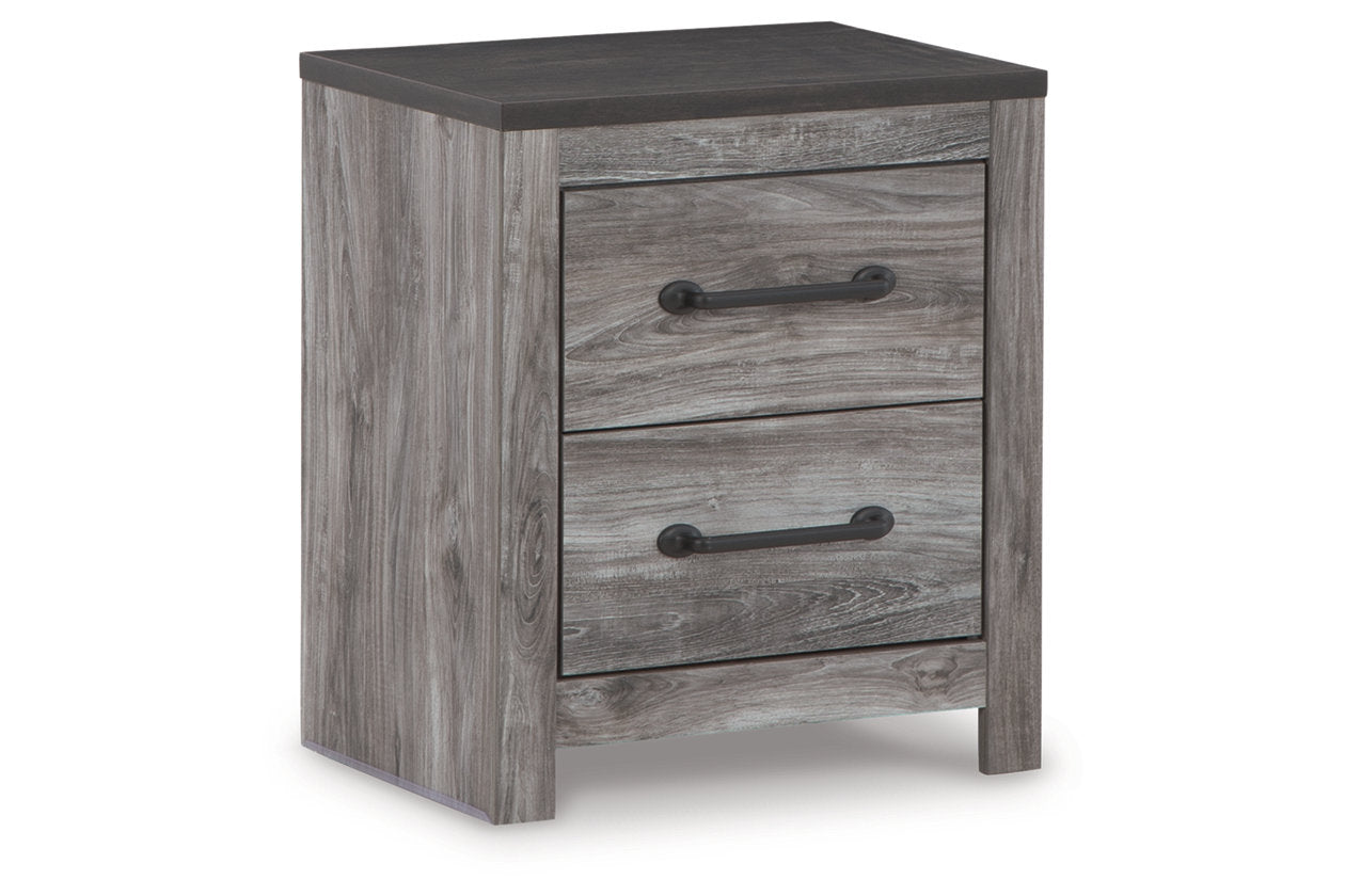 Bronyan Dark Gray Nightstand - B1290-92 - Luna Furniture - Dallas Store
