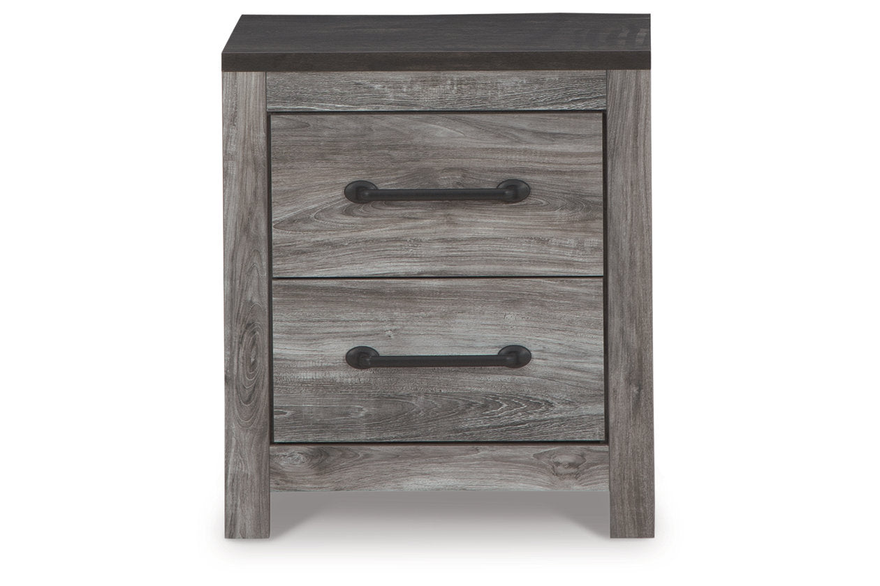 Bronyan Dark Gray Nightstand - B1290-92 - Luna Furniture - Dallas Store