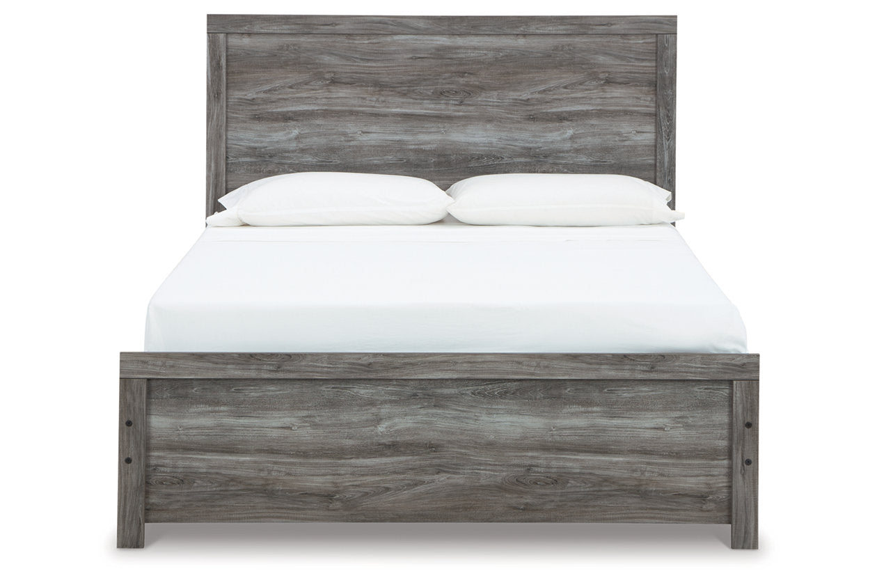Bronyan Dark Gray Queen Panel Bed - SET | B1290-71 | B1290-98 - Luna Furniture - Dallas Store
