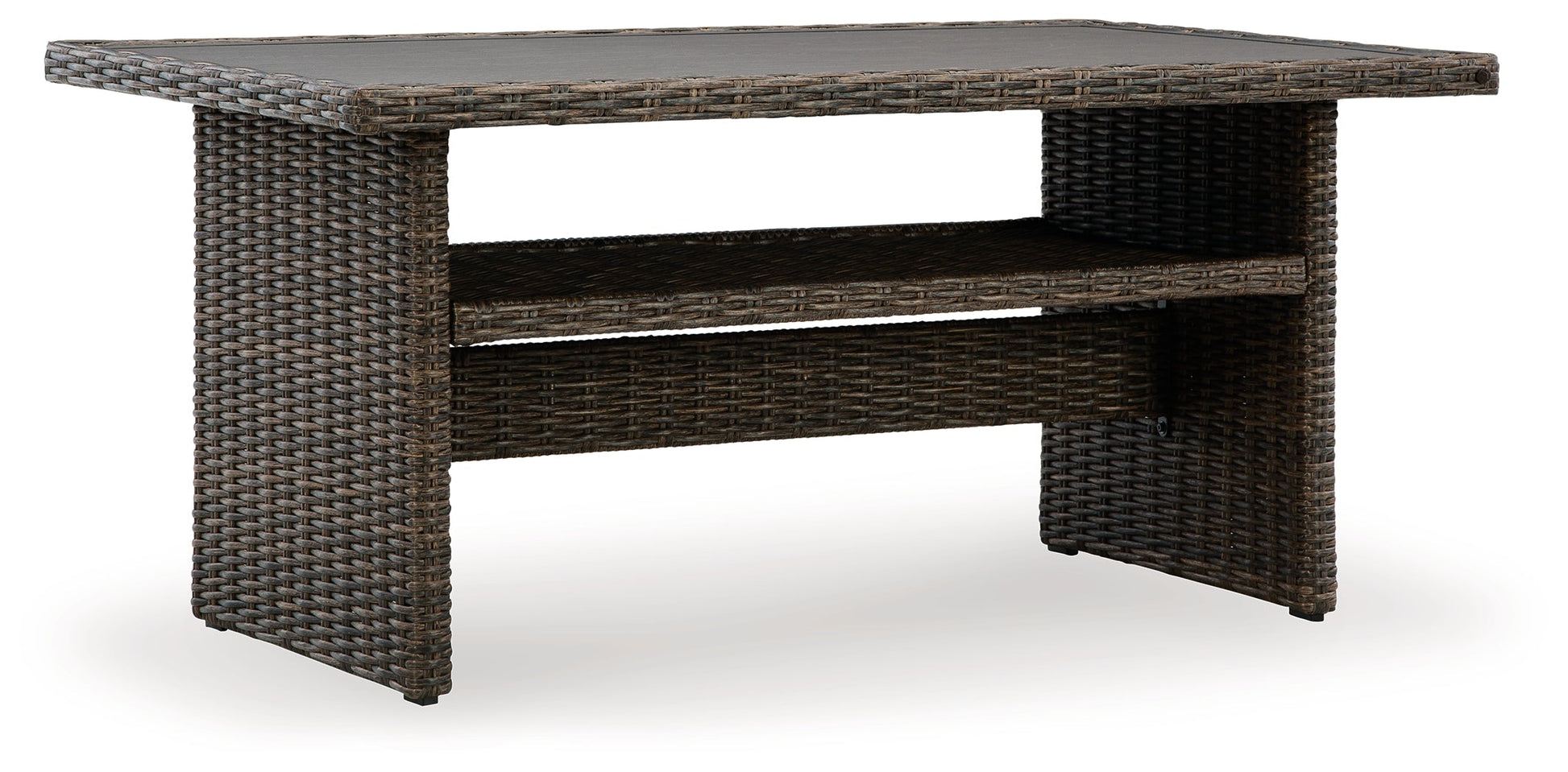 Brook Ranch Brown Outdoor Multi-use Table - P465-625 - Luna Furniture - Dallas Store