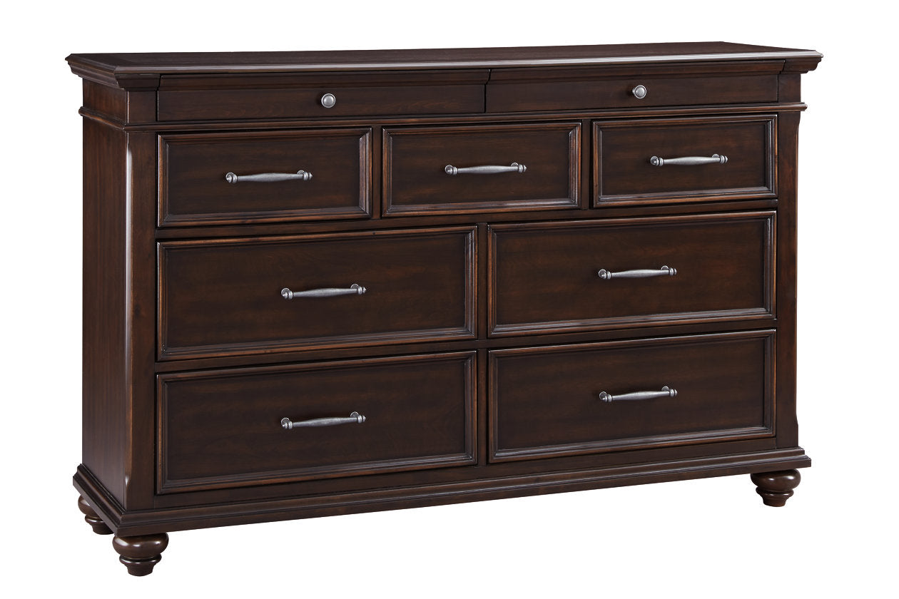 Brynhurst Dark Brown Bedroom Mirror (Mirror Only) - B788-36 - Luna Furniture - Dallas Store