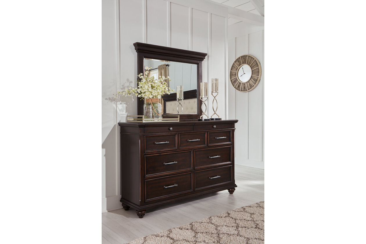 Brynhurst Dark Brown Bedroom Mirror (Mirror Only) - B788-36 - Luna Furniture - Dallas Store