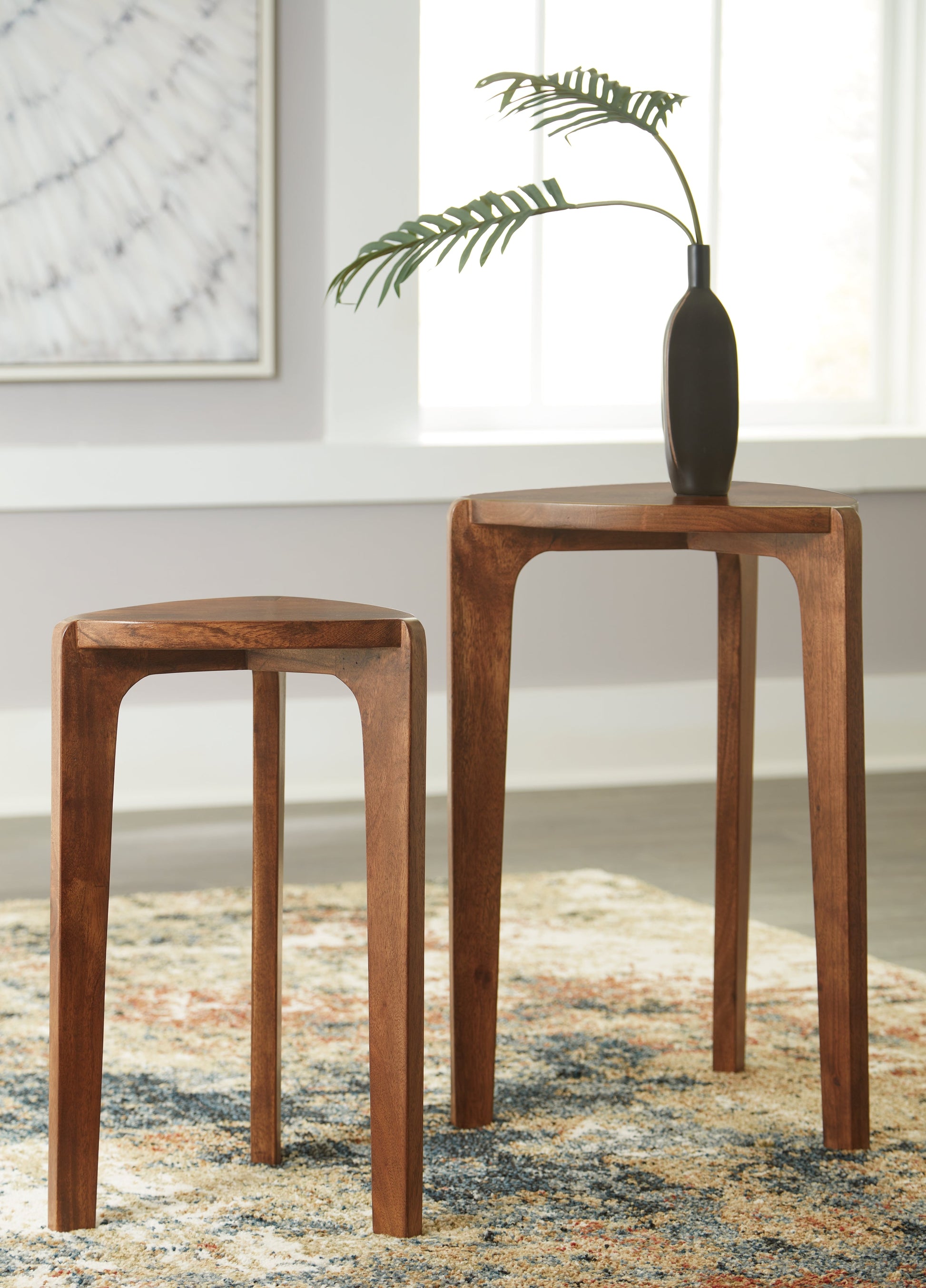 Brynnleigh Medium Brown Accent Table (Set of 2) - A4000607 - Luna Furniture - Dallas Store