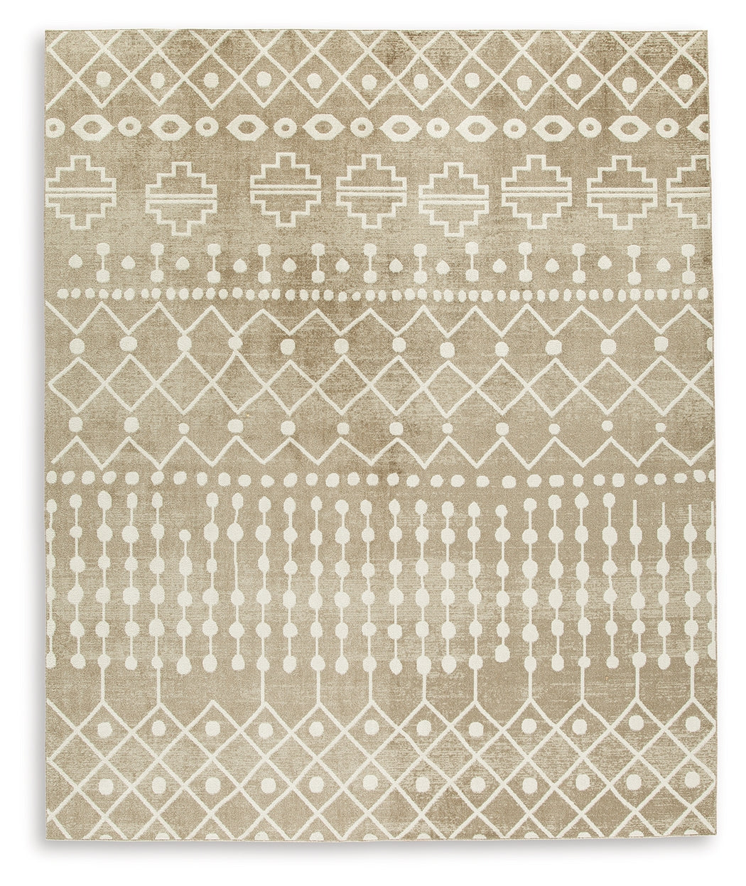 Bunchly Tan/Brown/Cream Large Rug - R406221 - Luna Furniture - Dallas Store