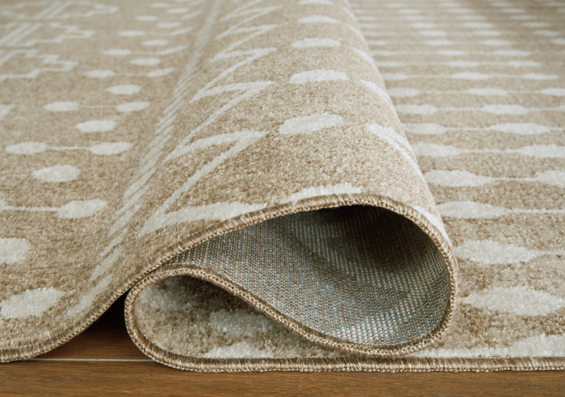 Bunchly Tan/Brown/Cream Large Rug - R406221 - Luna Furniture - Dallas Store