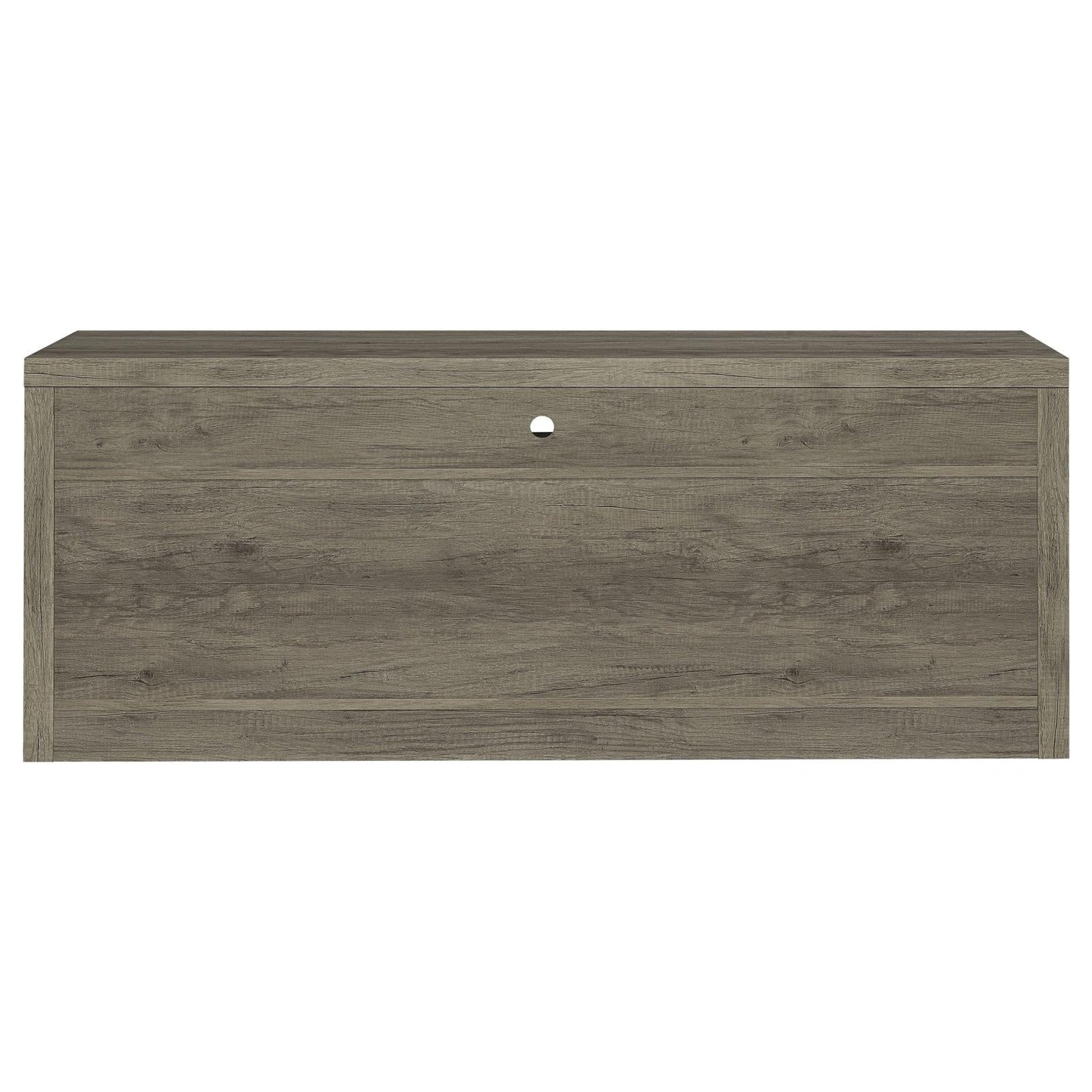 Burke 2-Drawer TV Console Gray Driftwood - 701024 - Luna Furniture - Dallas Store