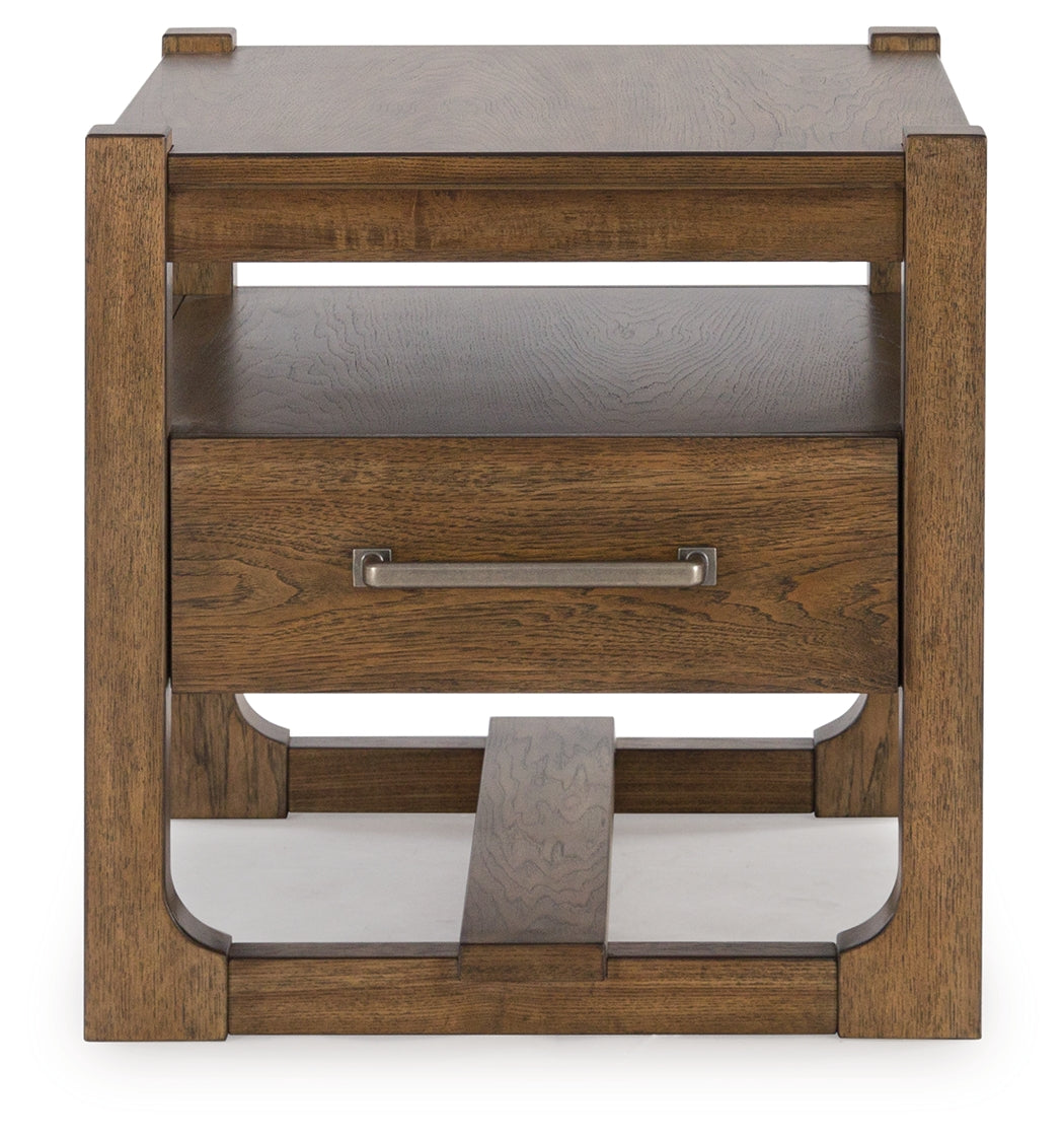 CABALYNN Light Brown End Table - T974-2 - Luna Furniture - Dallas Store