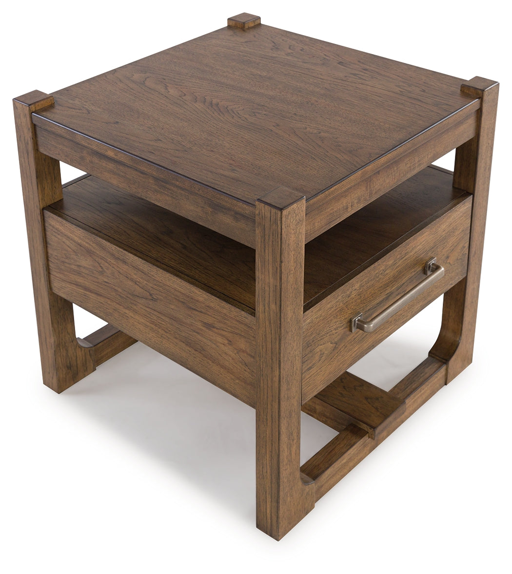 CABALYNN Light Brown End Table - T974-2 - Luna Furniture - Dallas Store