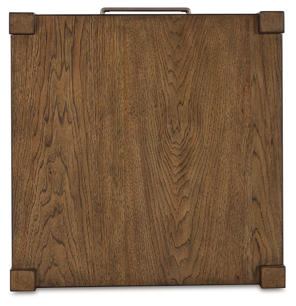 CABALYNN Light Brown End Table - T974-2 - Luna Furniture - Dallas Store